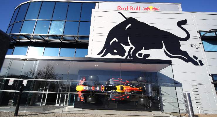 La fabbrica della Red Bull di Formula 1 a Milton Keynes