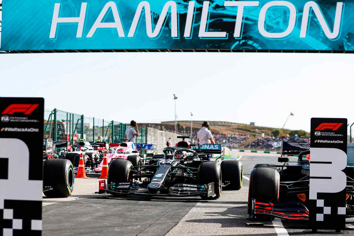 La monoposto di Lewis Hamilton