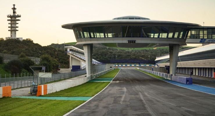 La pista di Jerez de la Frontera che ha ospitato i test di oggi