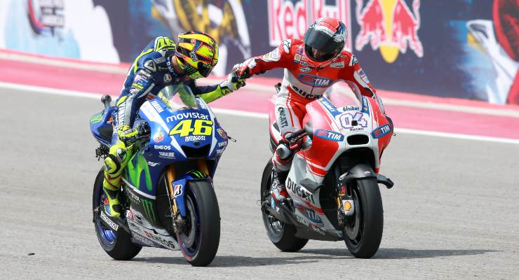 Valentino Rossi e Andrea Dovizioso