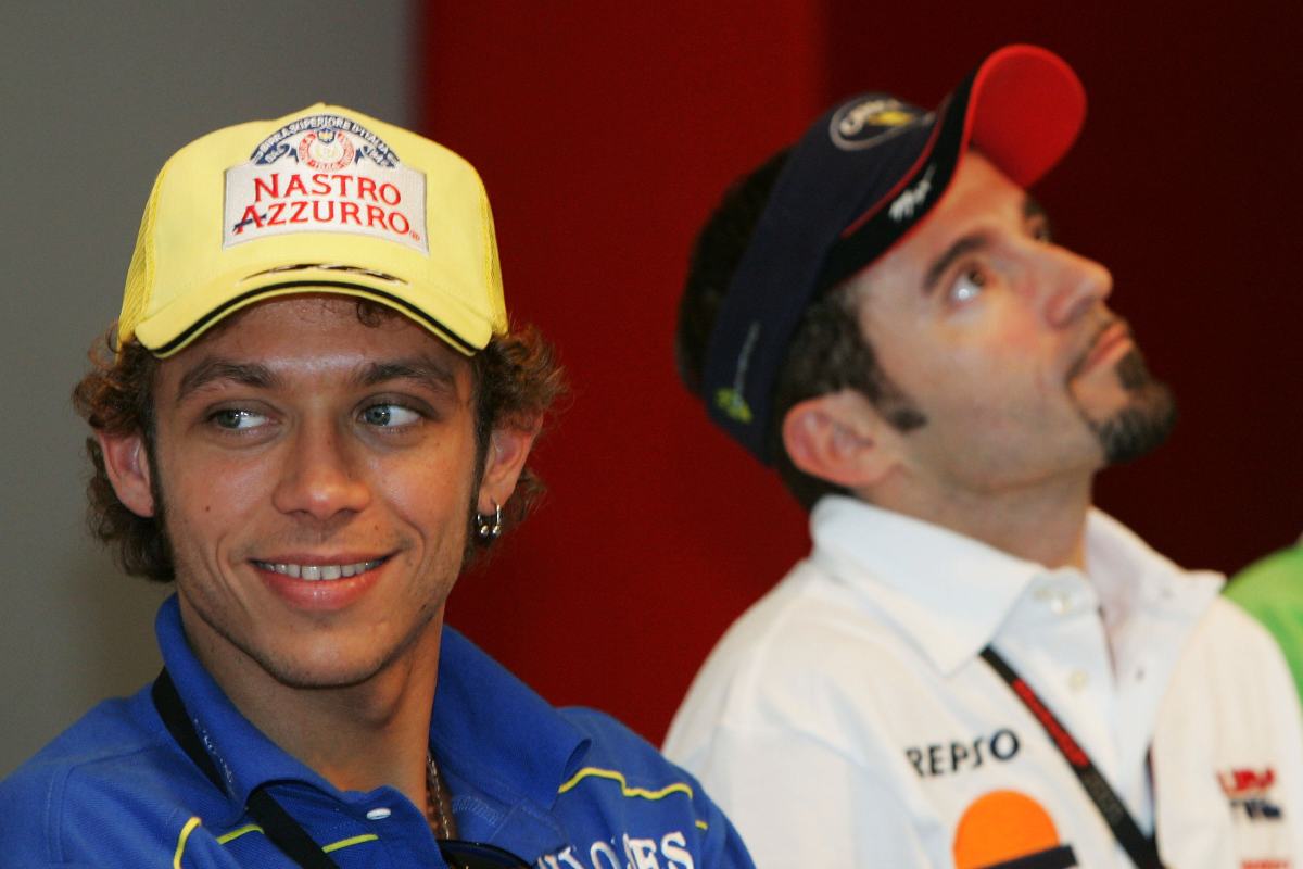 Valentino Rossi e Max Biaggi