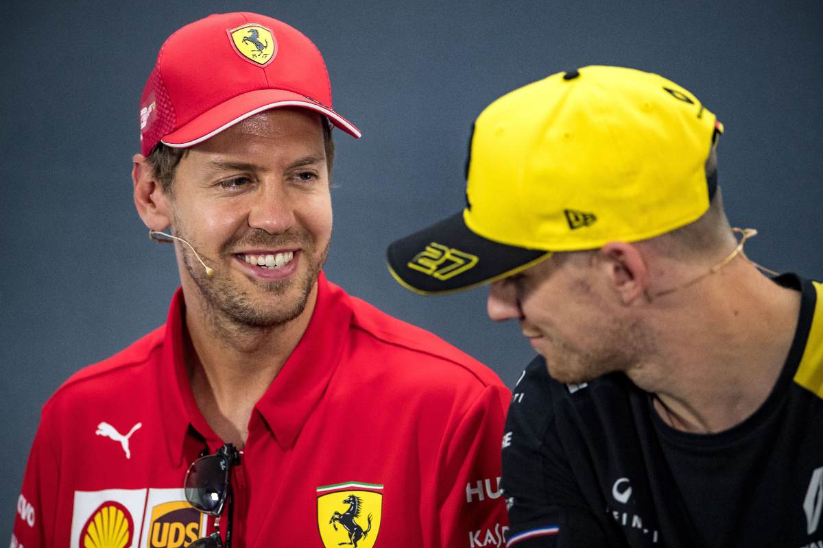 Sebastian Vettel e Nico Hulkenberg
