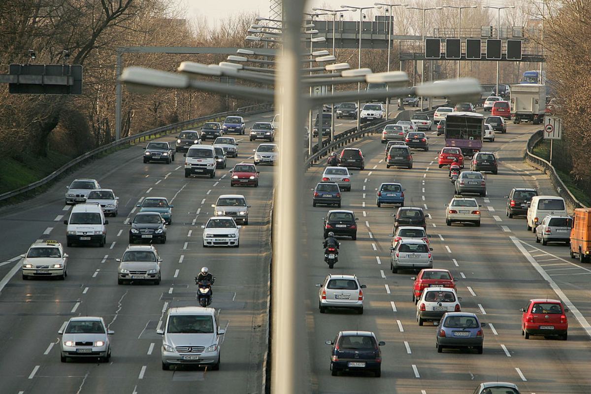 Traffico in autostrada