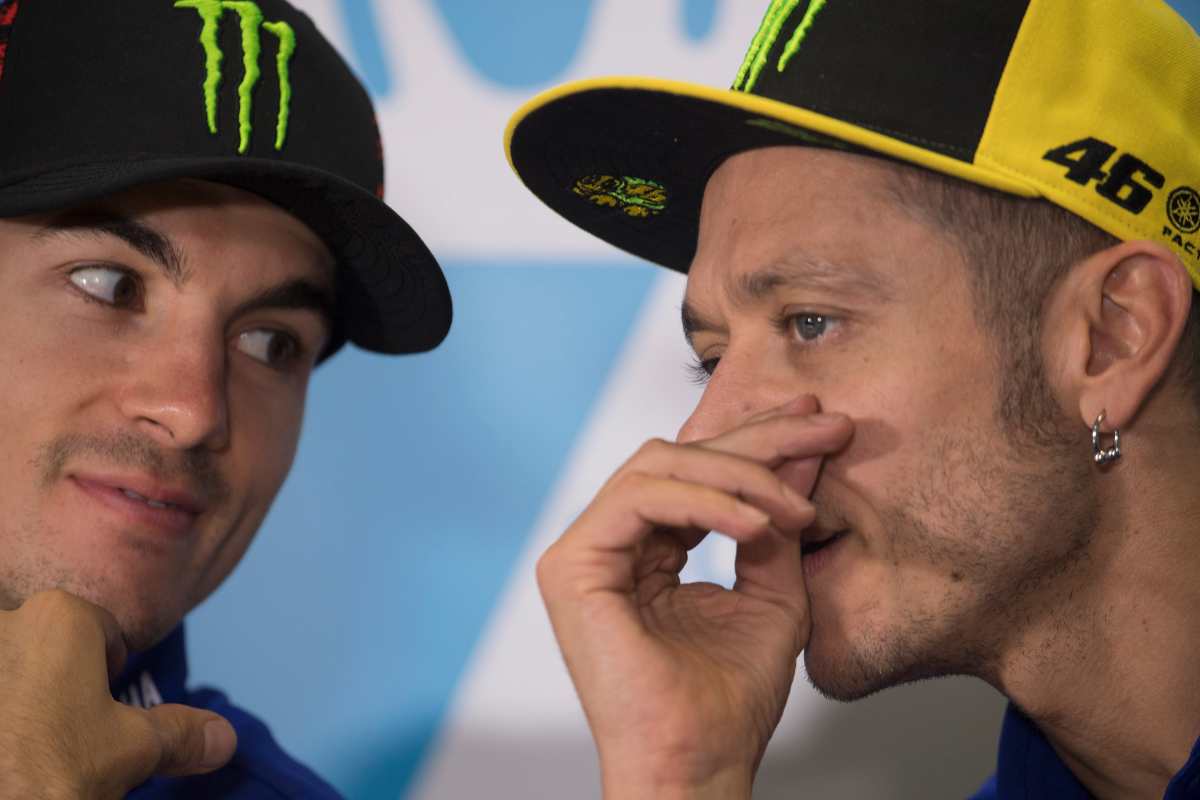 Maverick Vinales e Valentino Rossi (Getty Images)