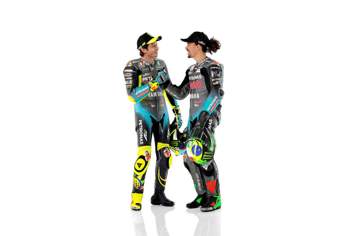 Valentino Rossi e Franco Morbidelli