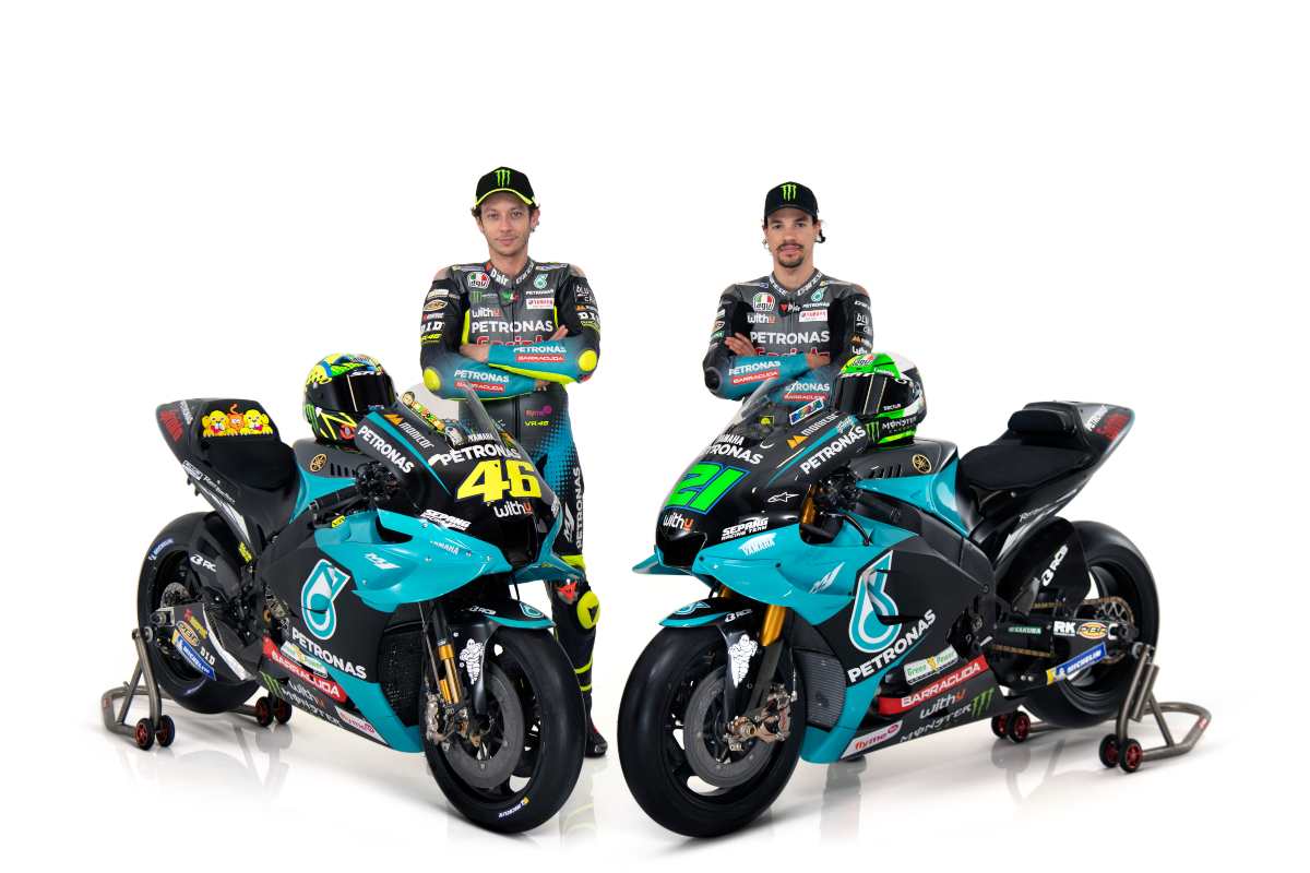 Valentino Rossi e Franco Morbidelli