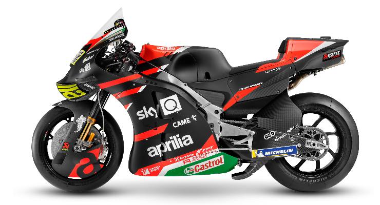 La Aprilia RS-GP del 2021