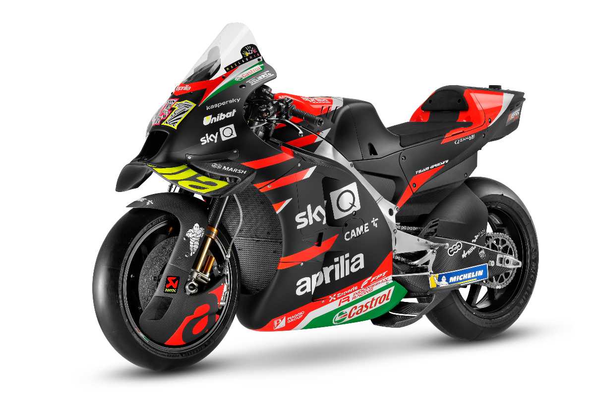 La Aprilia RS-GP del 2021