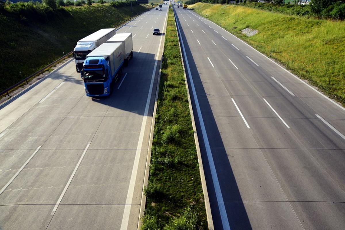 Traffico in autostrada