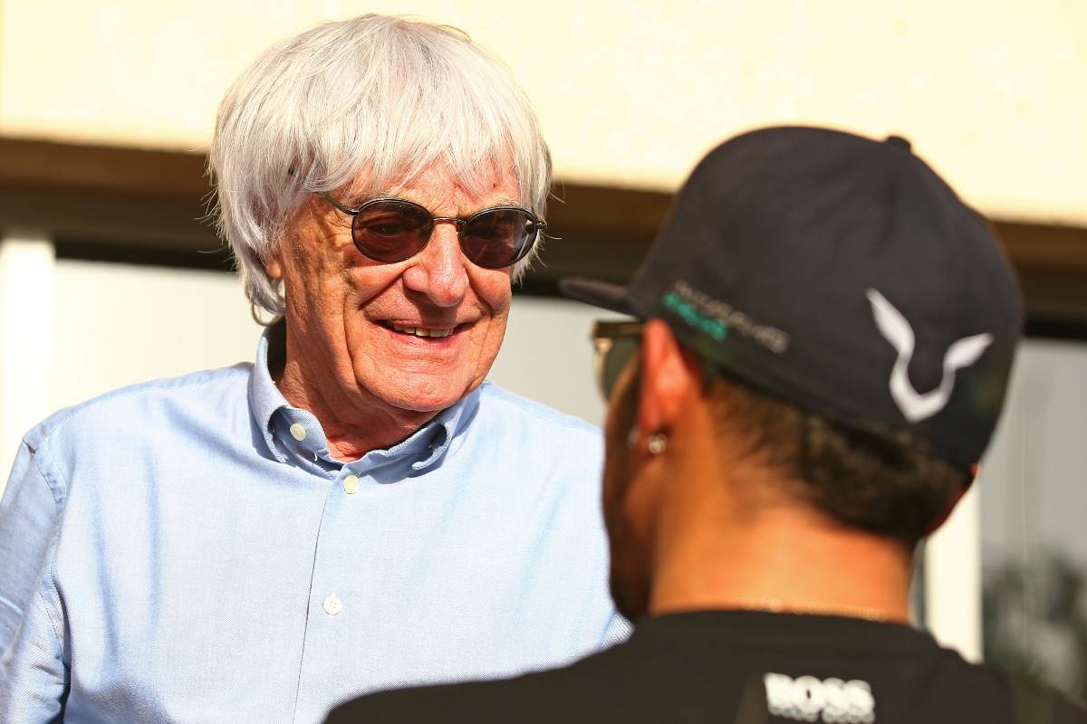 Bernie Ecclestone e Lewis Hamilton