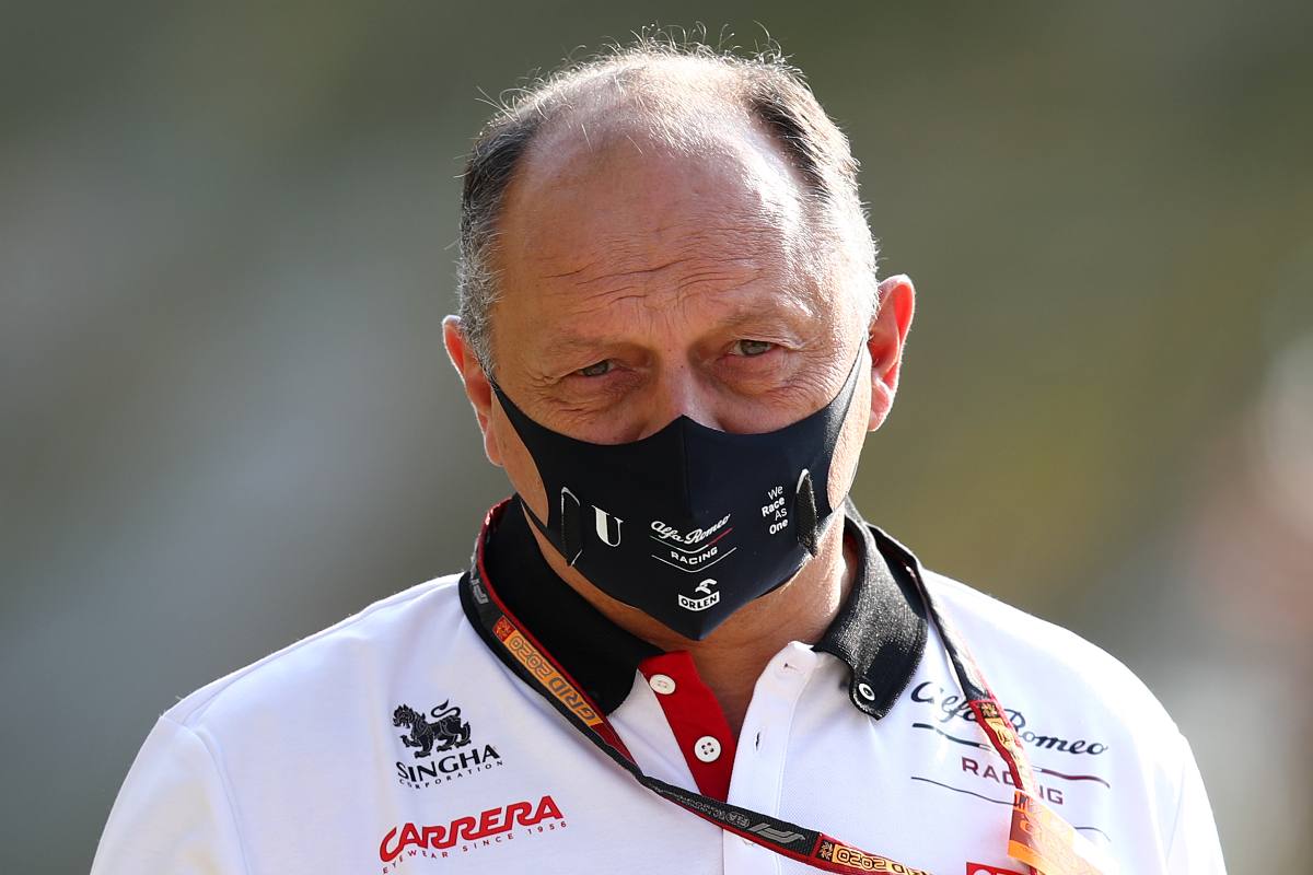 Il team principal della Alfa Romeo, Frederic Vasseur