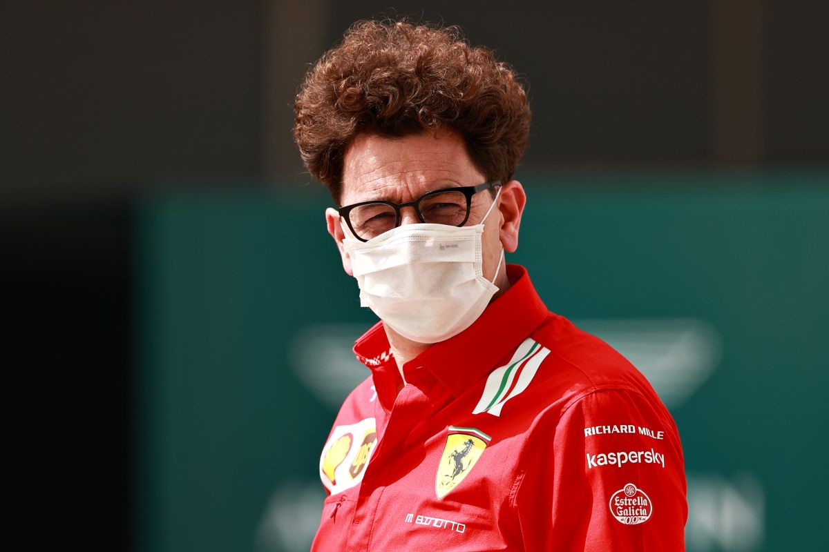 Il team principal della Ferrari, Mattia Binotto