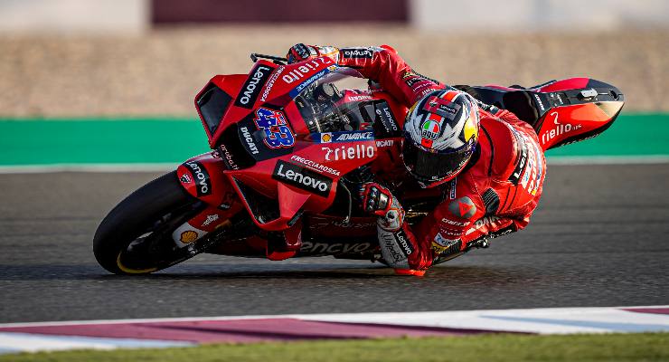 Jack Miller in pista nei test MotoGP in Qatar