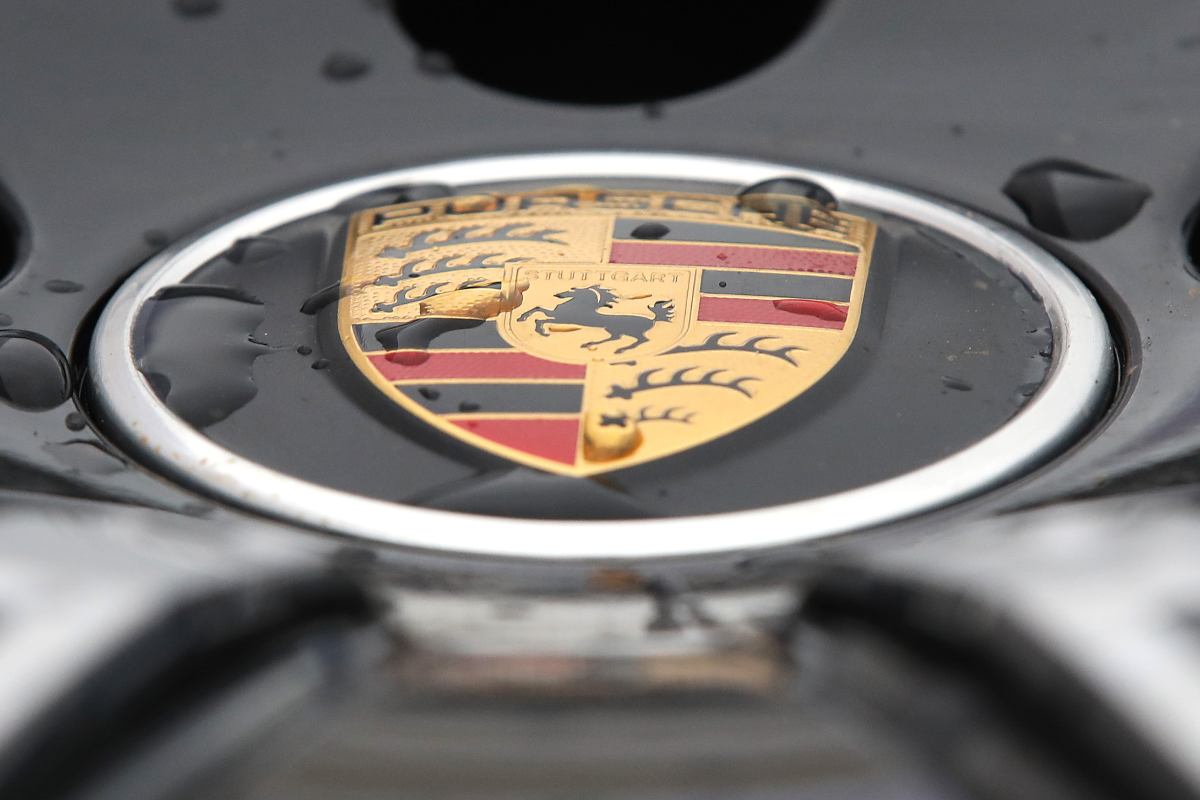 Il logo della Porsche