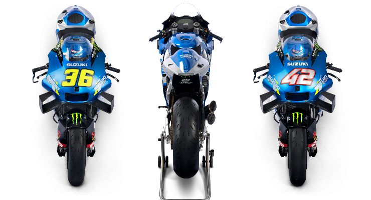 Il modello 2021 della GSX-RR di MotoGP