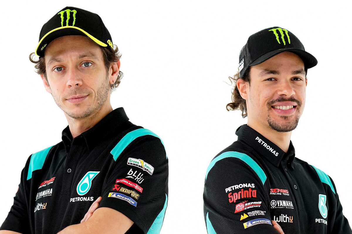 Valentino Rossi e Franco Morbidelli