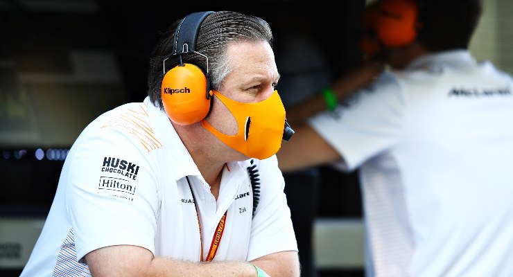 L'amministratore delegato della McLaren, Zak Brown