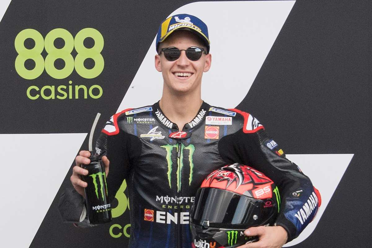 Fabio Quartararo vincitore del Gran Premio del Portogallo di MotoGP 2021 a Portimao