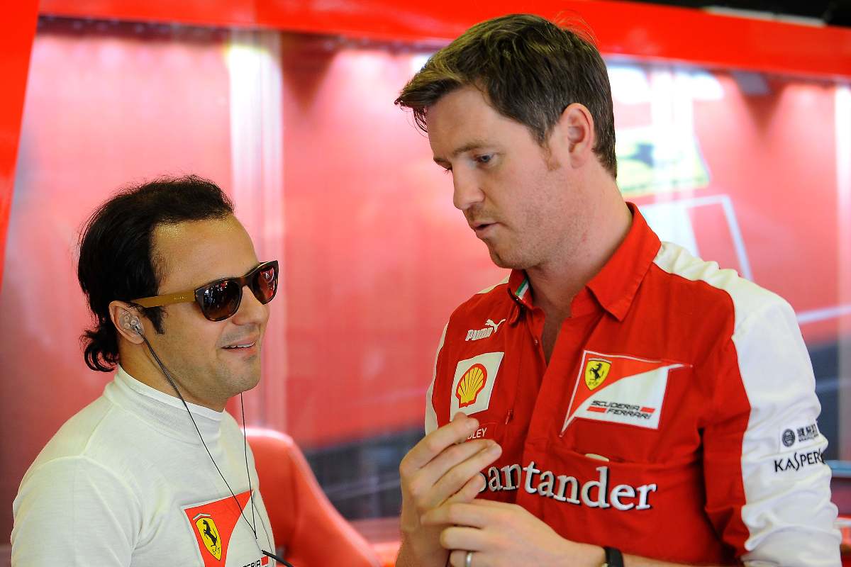 Felipe Massa e il suo ingegnere di pista Rob Smedley nel 2013