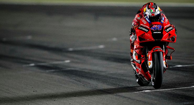 Jack Miller in pista nel Gran Premio di Doha di MotoGP 2021 a Losail