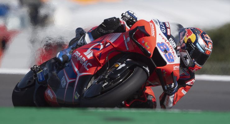 Jorge Martin in sella alla Ducati Pramac sul Gran Premio del Portogallo di MotoGP 2021 a Portimao