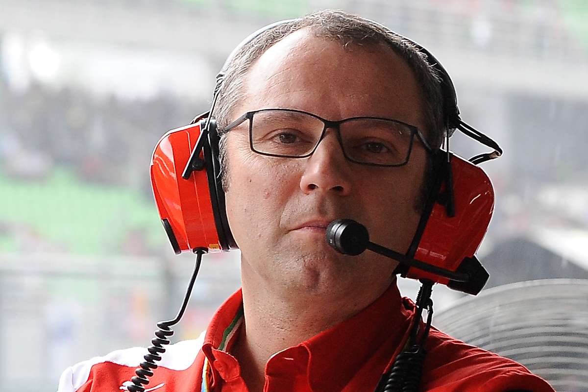 Stefano Domenicali ai tempi in cui era team principal di Maranello