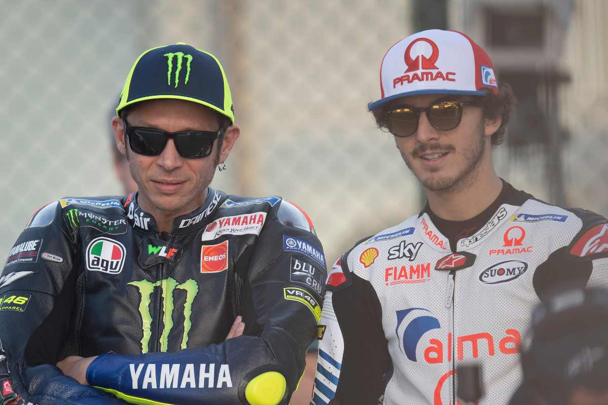 Valentino Rossi e Pecco Bagnaia