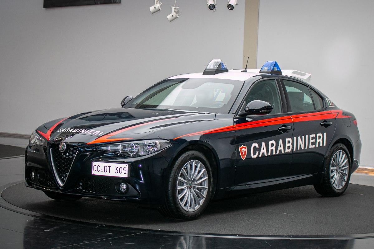 La nuova Giulia dei Carabinieri