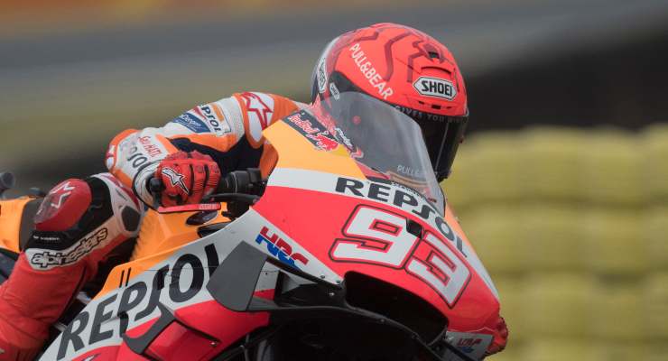 Marc Marquez in pista (GettyImages)