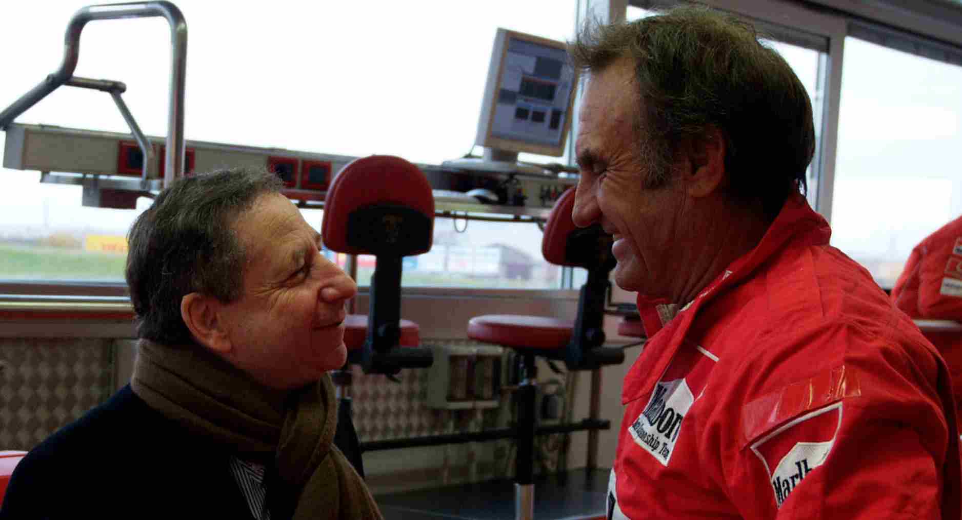 Carlos Reutemann con Jean Todt