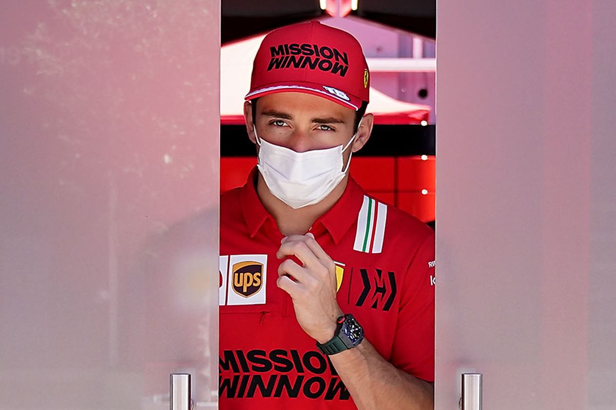 Charles Leclerc al giovedì del Gran Premio di Spagna di F1 2021 a Barcellona