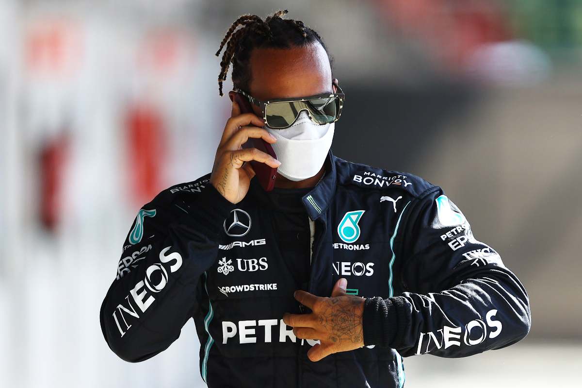 Lewis Hamilton al giovedì del Gran Premio di Spagna di F1 2021 a Barcellona