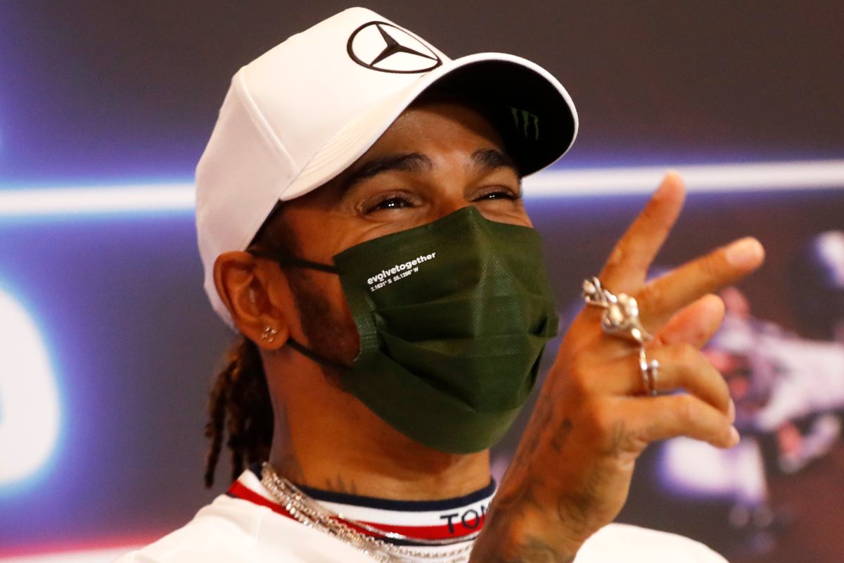 Lewis Hamilton nella conferenza stampa della vigilia del Gran Premio di Montecarlo di F1 2021 a Monaco