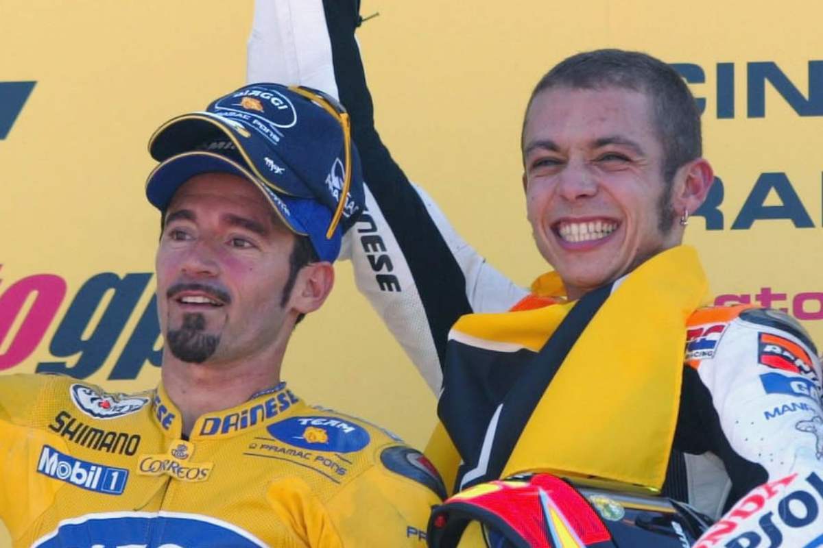 Max Biaggi e Valentino Rossi