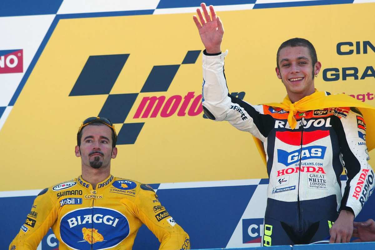 Max Biaggi e Valentino Rossi