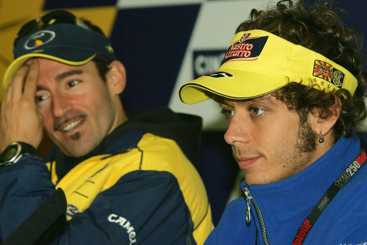 Max Biaggi e Valentino Rossi