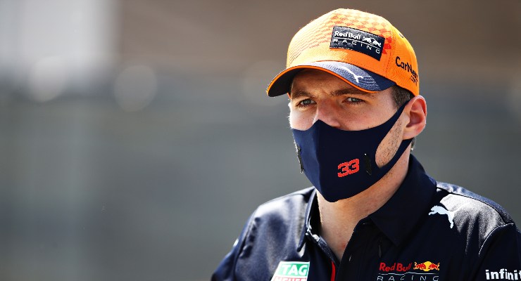 Max Verstappen al giovedì del Gran Premio di Spagna di F1 2021 a Barcellona