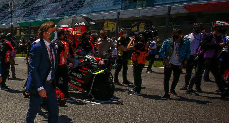 La griglia di partenza della MotoGP al Mugello