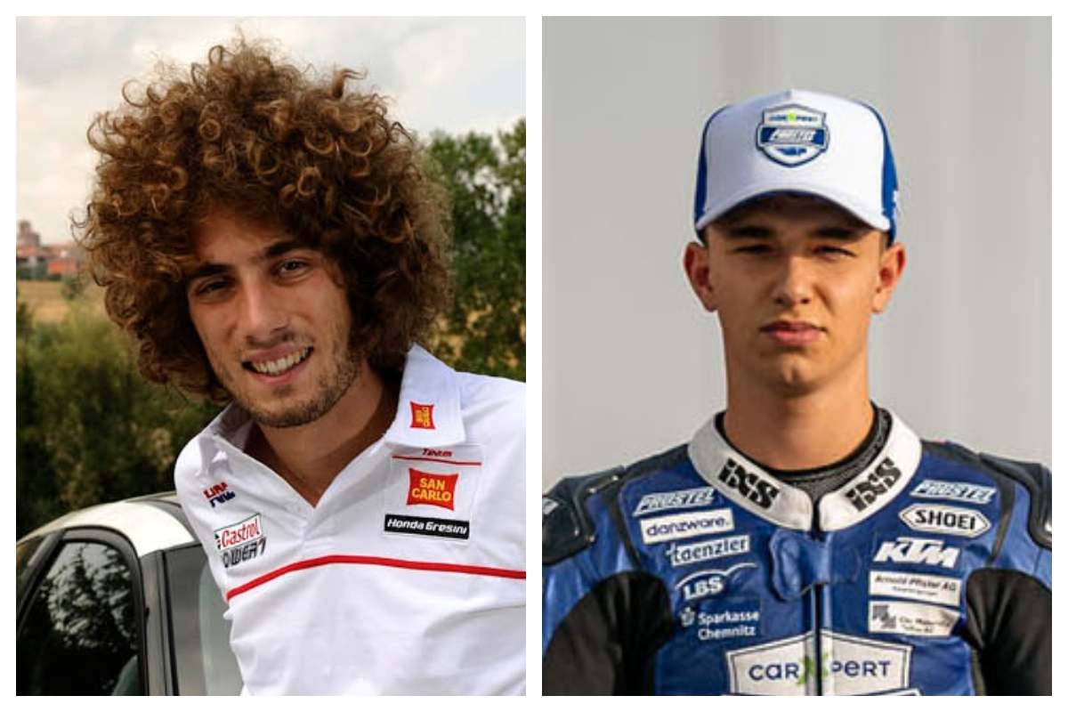 Marco Simoncelli e Jason Dupasquier