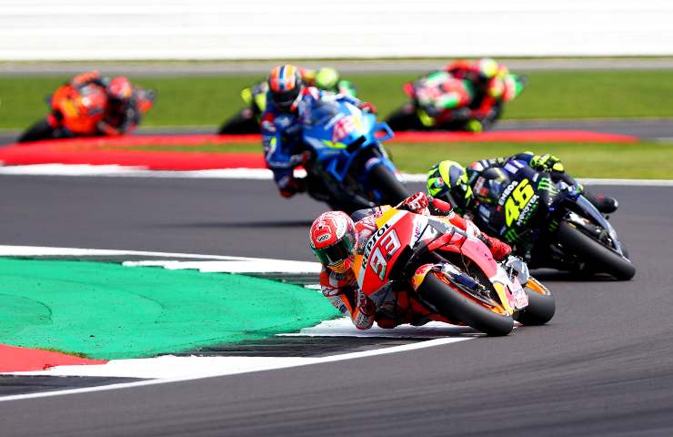 Marquez e Valentino Rossi (GettyImages)