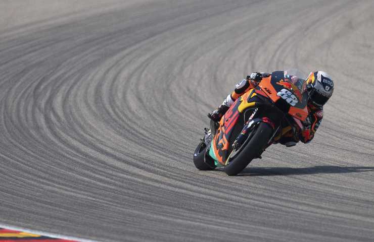 Miguel Oliveira sulla sua KTM durante il Gran Premio di Germania (GettyImages)