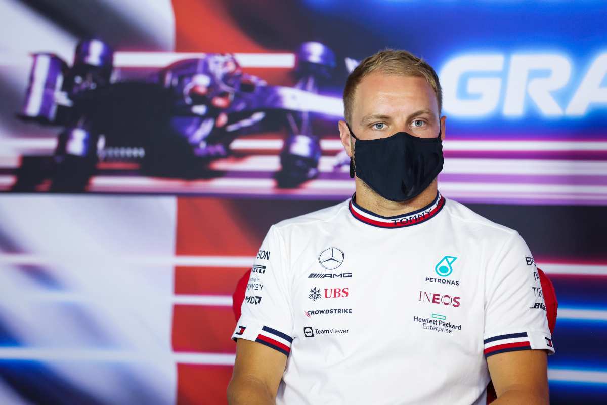 Valtteri Bottas in conferenza stampa (GettyImages)