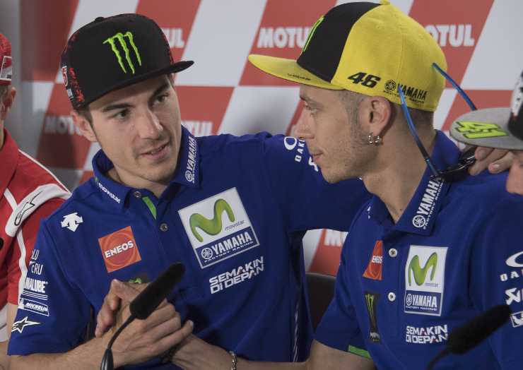 Maverick Vinales Valentino Rossi