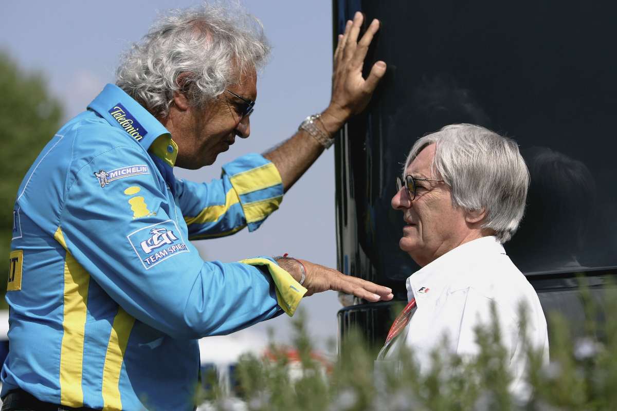 Flavio Briatore e Bernie Ecclestone