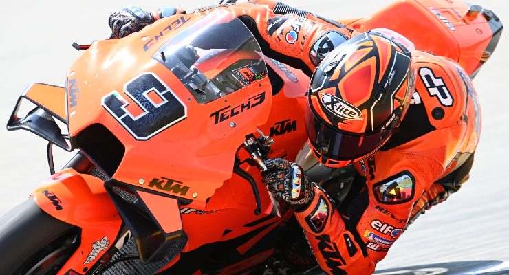 Danilo Petrucci sulla Ktm nelle qualifiche del Gran Premio di Germania di MotoGP 2021 al Sachsenring