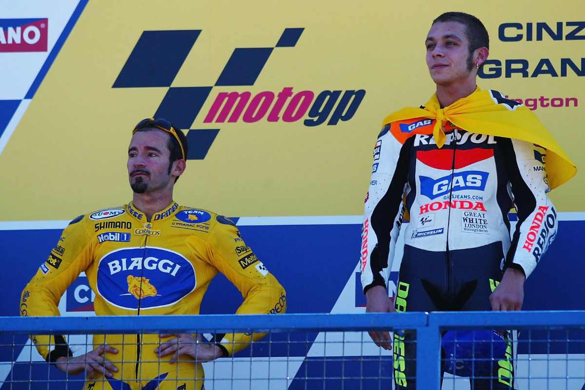 Max Biaggi e Valentino Rossi