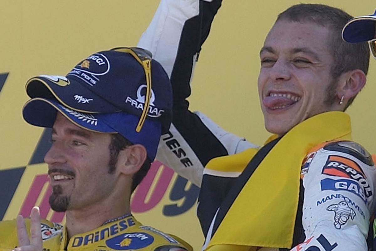 Valentino Rossi e Max Biaggi