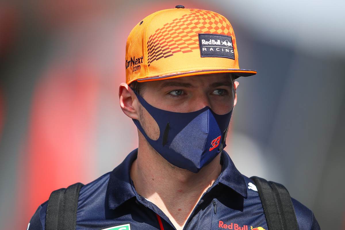 Max Verstappen nel paddock del Gran Premio di Francia di F1 2021 al Paul Ricard