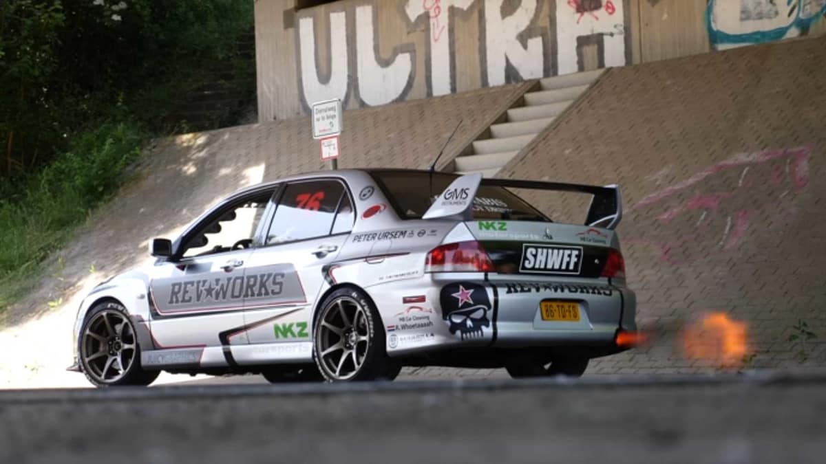 mitsu lancer evo