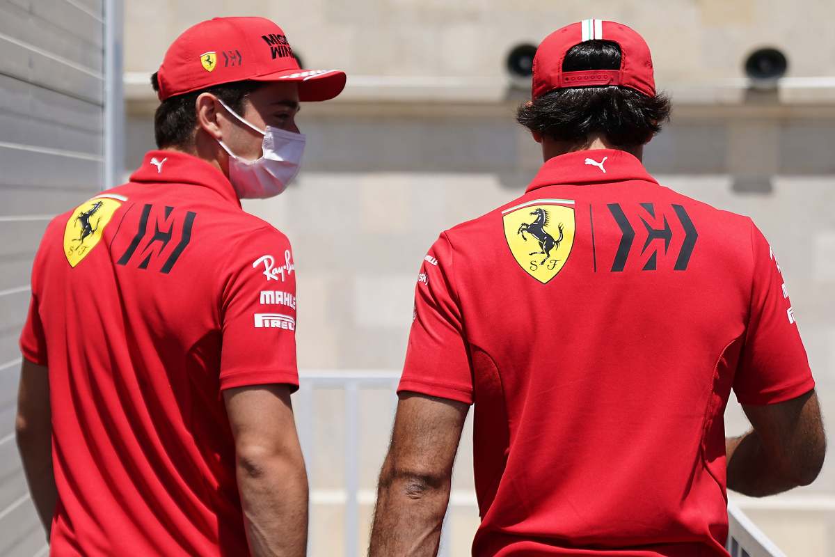 Charles Leclerc e Carlos Sainz